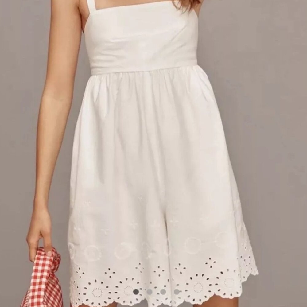 BNWT Maeve Sleeveless Eyelet Romper